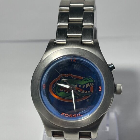 Florida Gators NCAA Stainless-Steel Kaleido Watch by Fossil NEW (RARE) - Picture 8 of 9